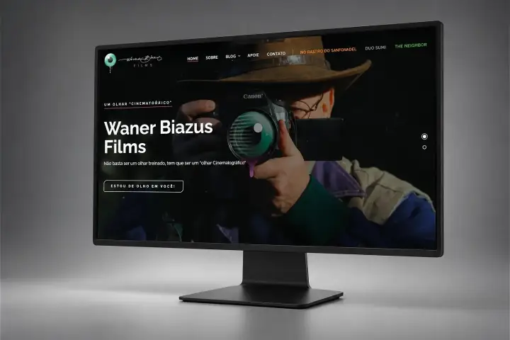 Prévia do projeto Waner Biazus Films, Portal