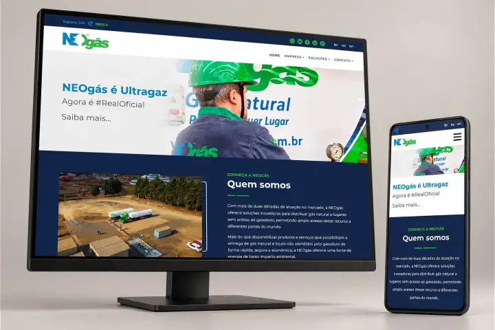 Prévia do projeto Neogás, Portal