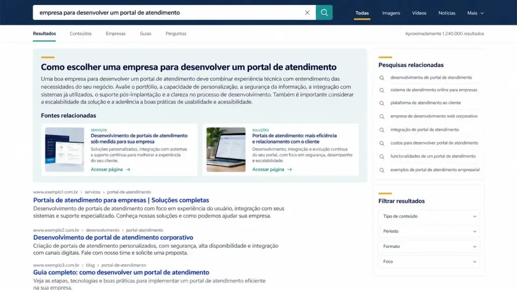 O que respostas de IA na busca podem mudar para as empresas